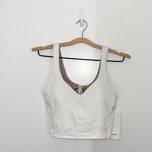NWT Lululemon Align Tank - White - Size 8